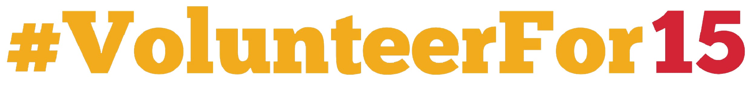 Volunteer for 15