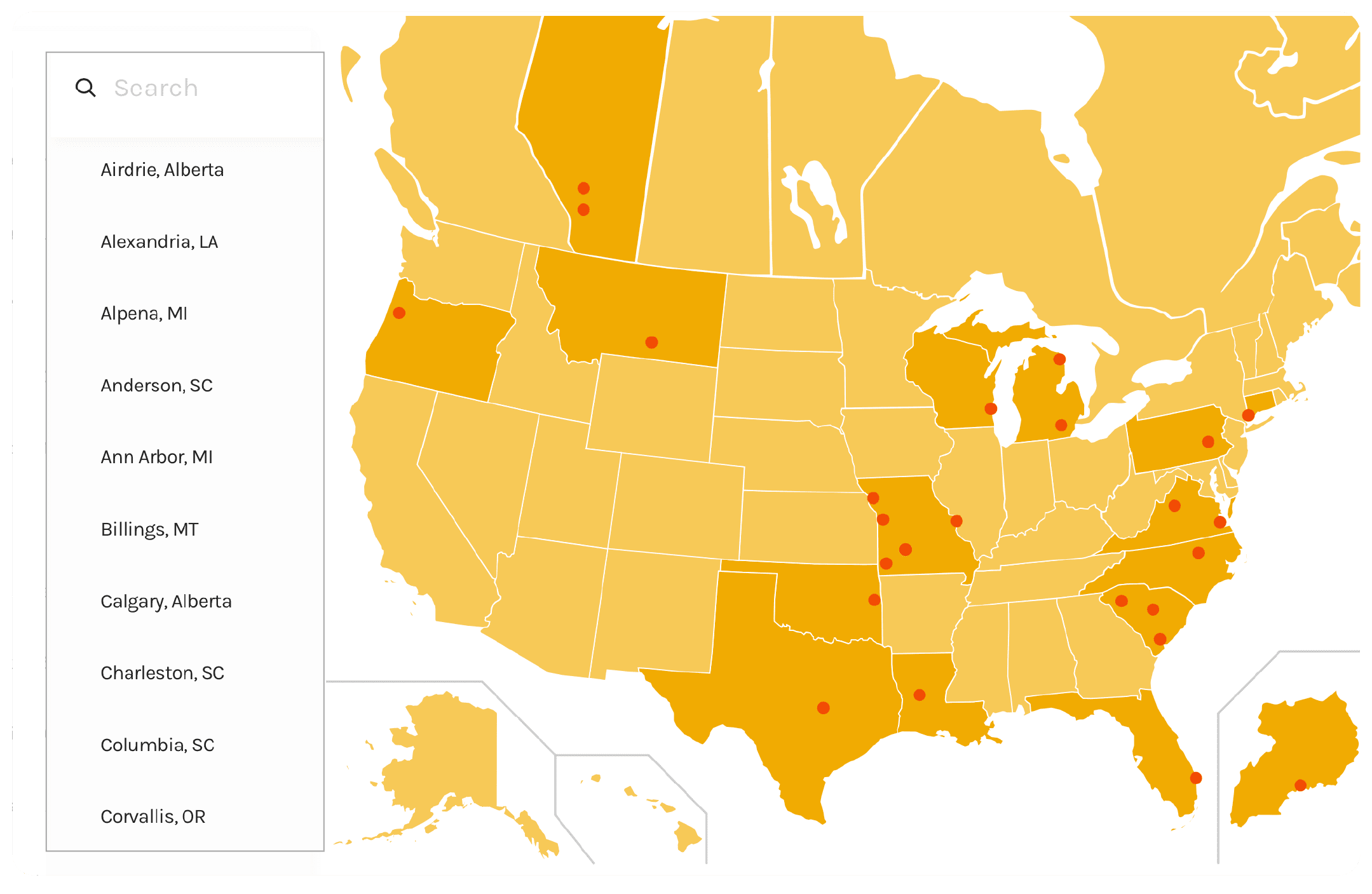 YVC Locations